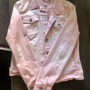 Pink fade Merona jean jacket